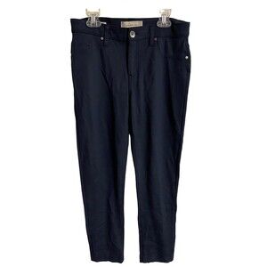 Calvin Klein Jean Womens Size 6 Leggings Stretch 5 Pocket  Navy Blue